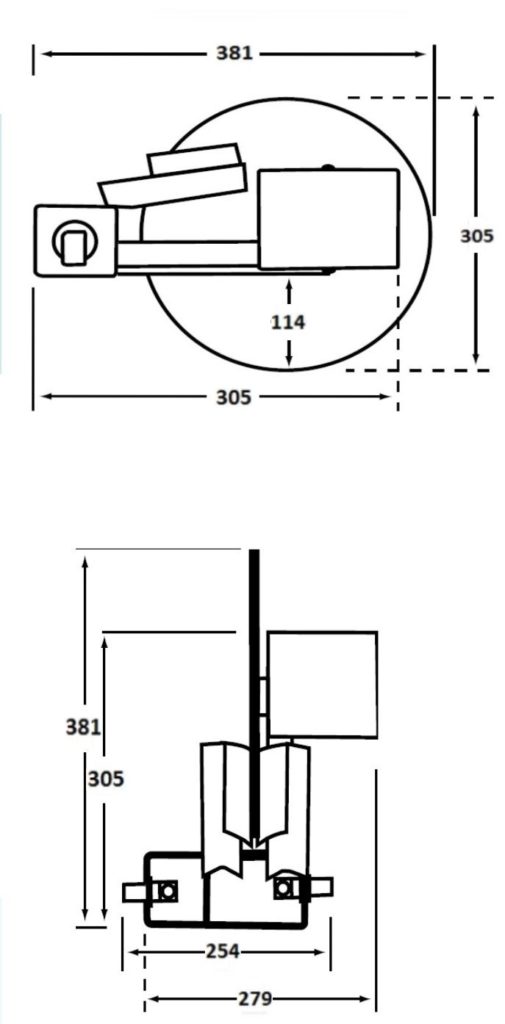 GS4H300E Smart Disk Skimmer measurements