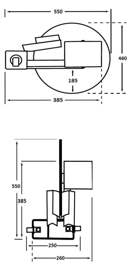 GS4H460E Smart Disk Skimmer measurements