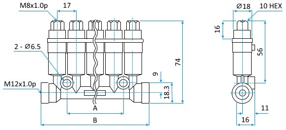 DPB 22-210 mitat