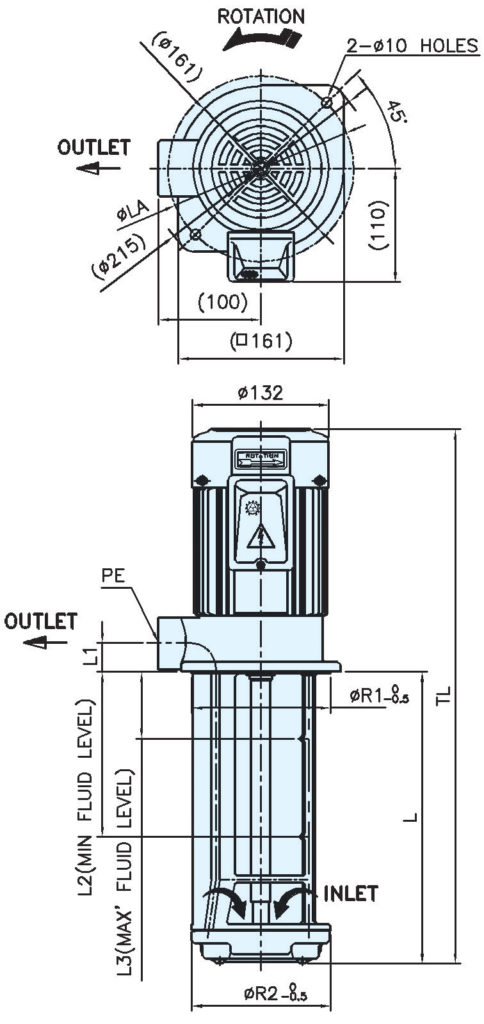 acp-400f dimensions