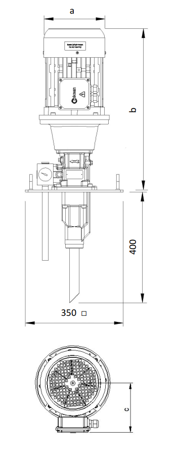 VPC160 dimensions